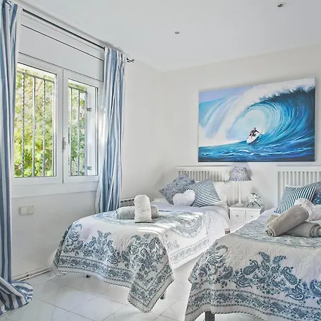 House With Amazing Views , Overlooking The Festival Town Of * Sitges