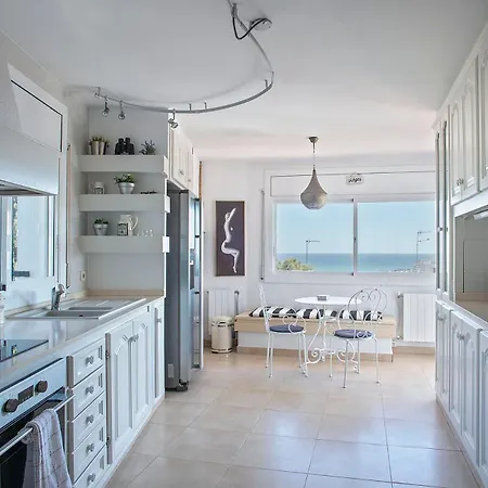 House With Amazing Views , Overlooking The Festival Town Of * Sitges